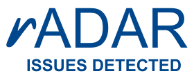 rADAR — Issues Detected